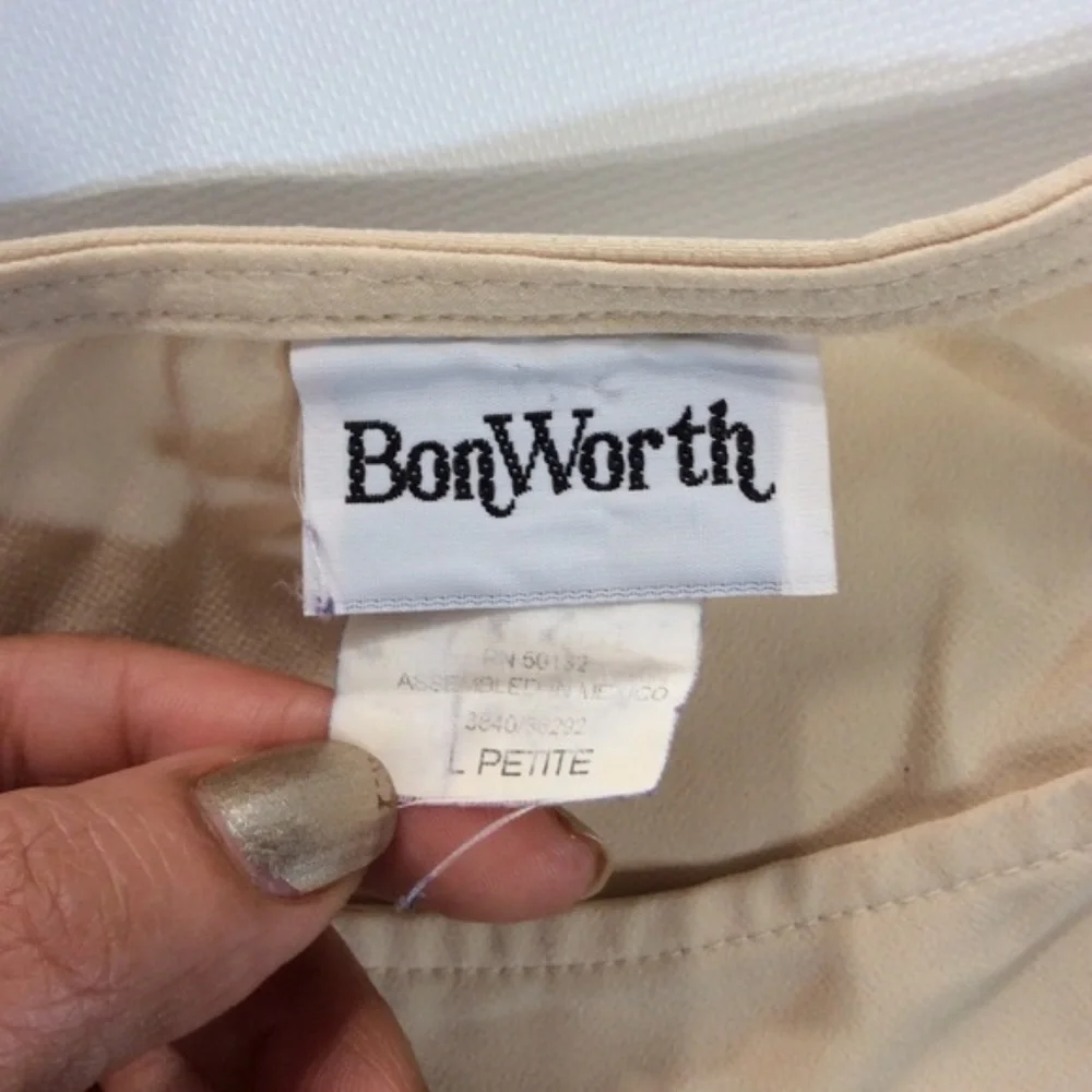 Bon Worth | Embroidered Animals on Tan Sleeve Desert Nature Safari - Picture 8 of 9